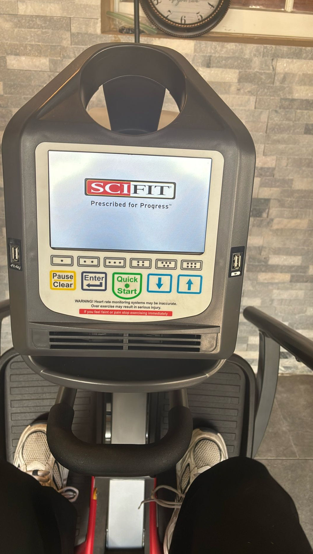 SCIFIT | StepOne Recumbent Stepper - Standard Seat - StepOne Integrated Medical