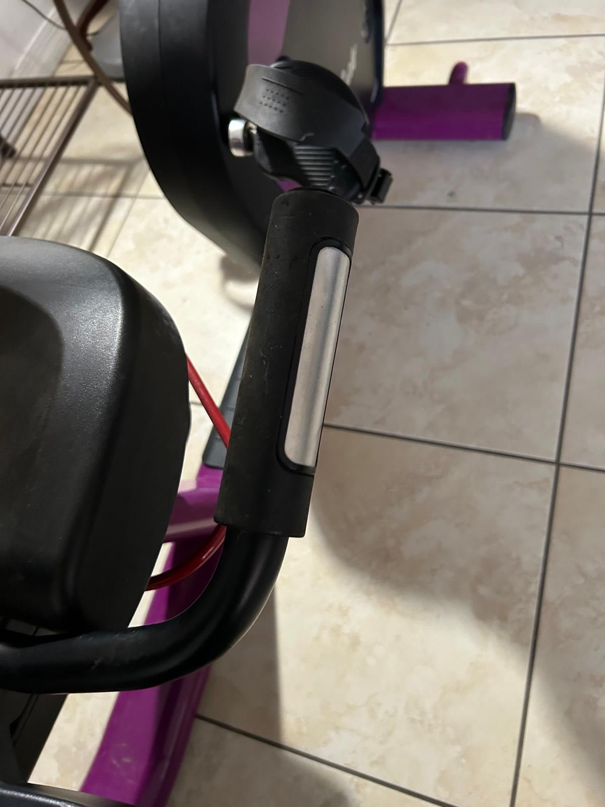 Life Fitness Integrity Recumbent Bike Series Purple