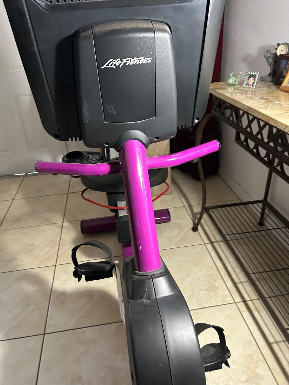 Life Fitness Integrity Recumbent Bike Series Purple