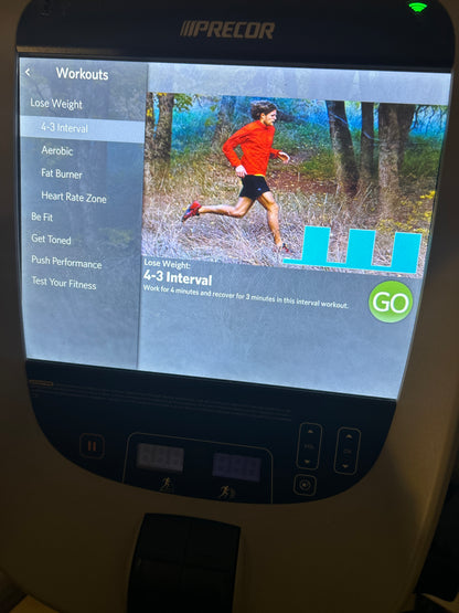 PRECOR EFX 885 ELLIPTICAL CONSOLE P80