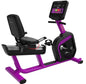 Life Fitness Integrity Recumbent Bike Series Purple