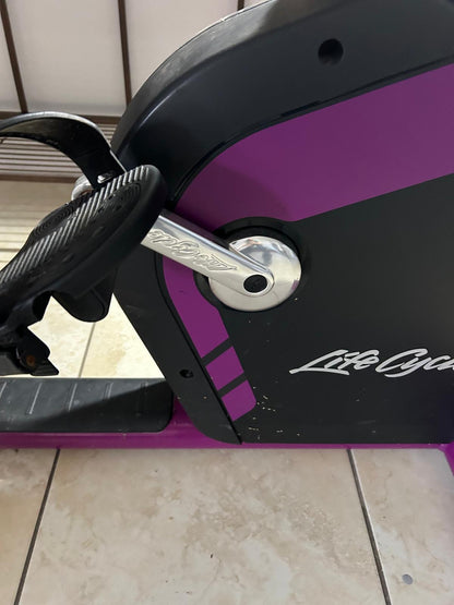 Life Fitness Integrity Recumbent Bike Series Purple