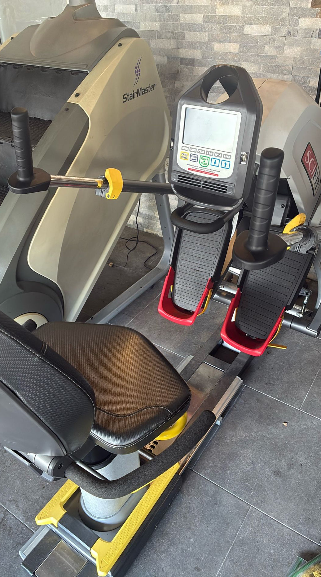 SCIFIT | StepOne Recumbent Stepper - Standard Seat - StepOne Integrated Medical