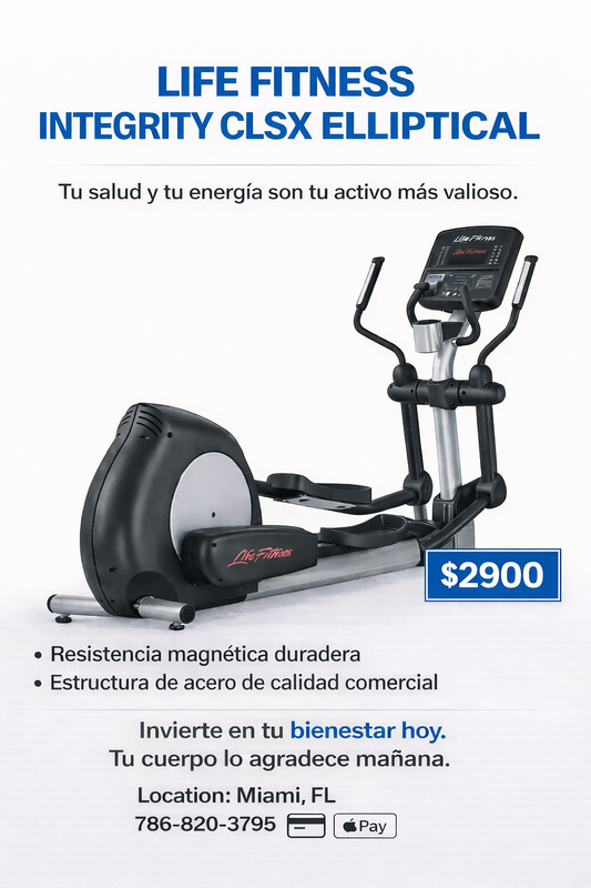 Life Fitness Integrity CLSX Eliliptical